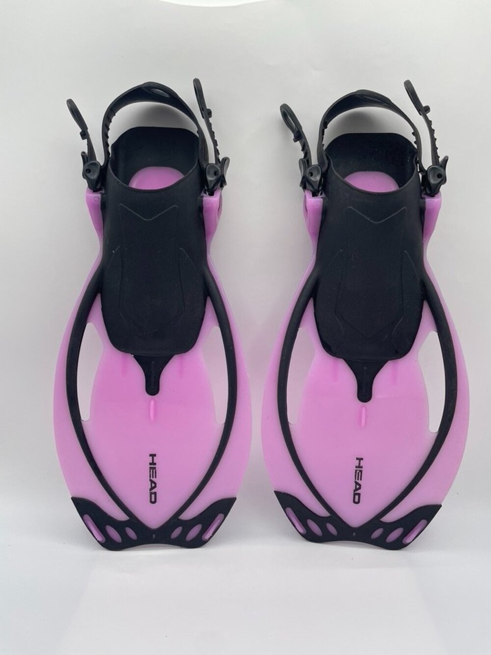 Kids Pink Snorkeling Fins Head Junior Dry Allegra Size Youth L/XL (1-4)